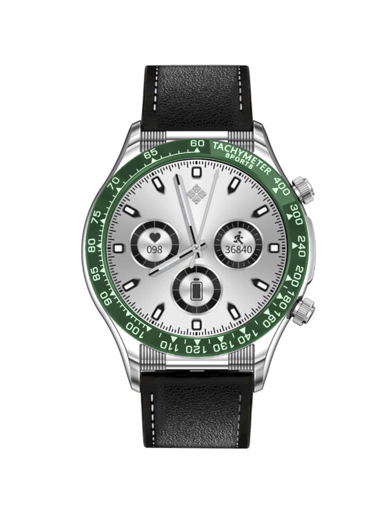 Rubicon Rubicon Smartwatch SMARUB177 Srebrny