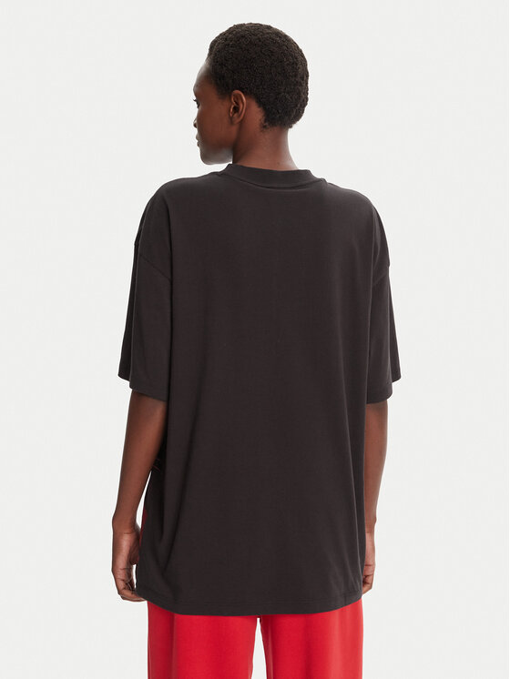 HUGO HUGO Футболка 50545061 Чорний Oversize