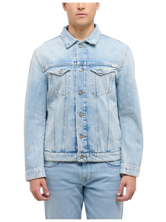 Mustang Mustang Kurtka jeansowa Style Dallas Jacket Niebieski Regular Fit