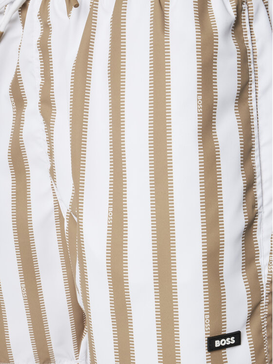 BOSS BOSS Badeshorts Piranha 50508844 Beige Regular Fit