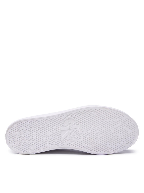 Calvin Klein Jeans Calvin Klein Jeans Teniszcipő Vulcanized Flatform Laceup Co YW0YW00254 Fekete