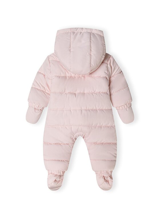 minoti minoti Kombinezon zimowy 31BABYSNOW8 Różowy Regular Fit