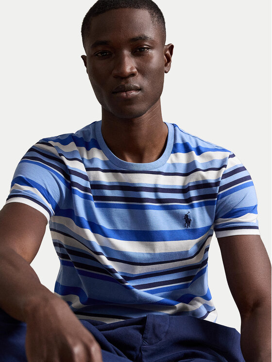 Polo Ralph Lauren Polo Ralph Lauren Majica 710B21926001 Modra Regular Fit