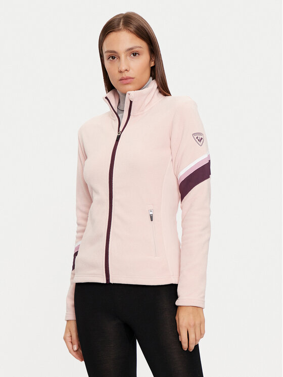 Rossignol Rossignol Fleecejacke Strawpile RLNWL06 Rosa Regular Fit