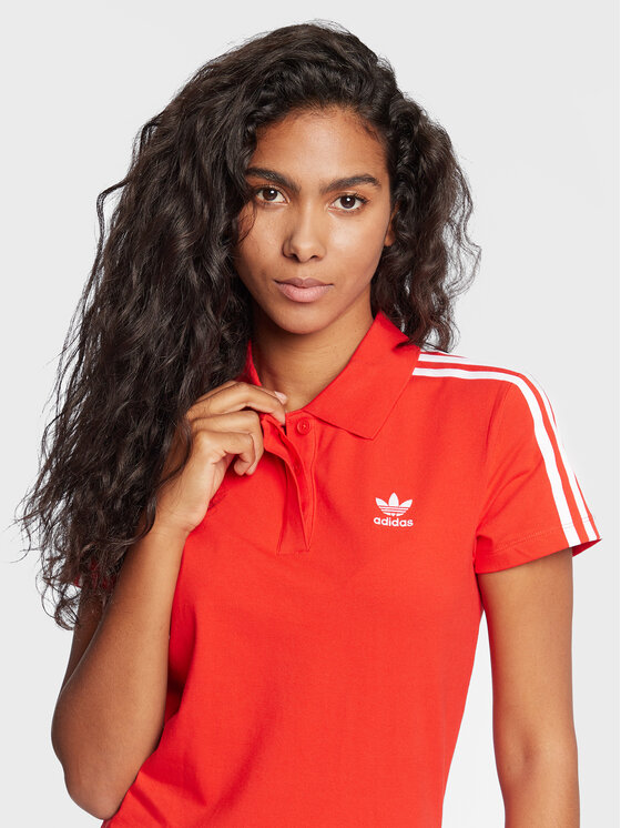 adidas adidas Kleid für den Alltag adicolor Classics HM2163 Rot Slim Fit