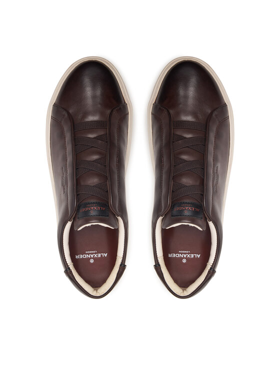 Alexander Smith Alexander Smith Snīkeri London ALBESLM-9147 Tumši brūna