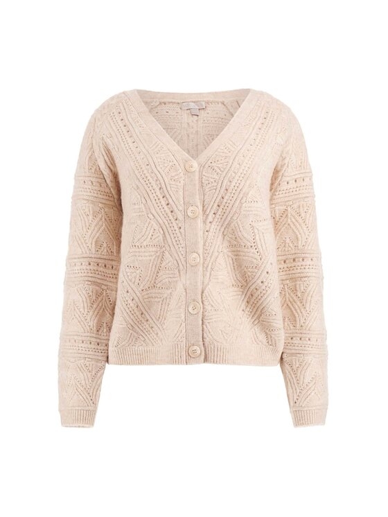 Guess Guess Sweter 170081 Beżowy Classic Fit