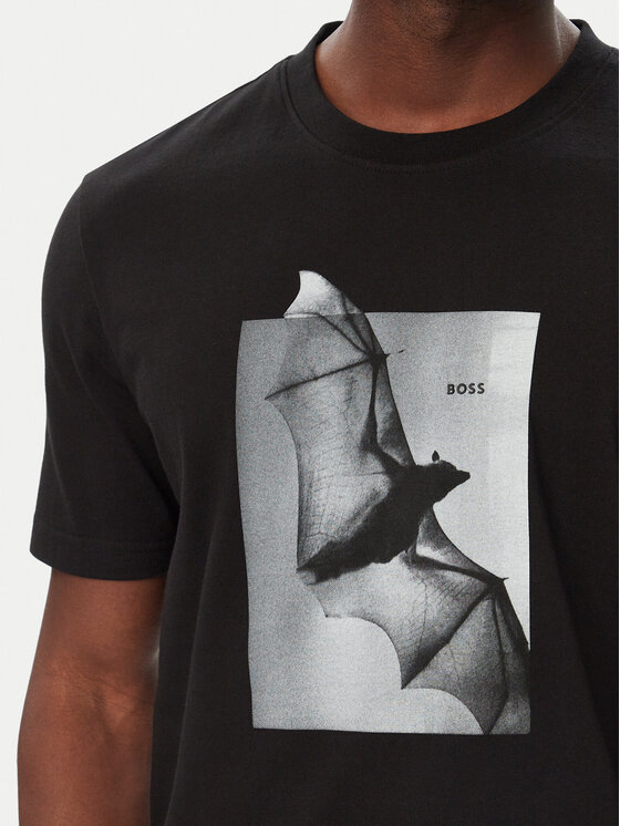 BOSS BOSS T-shirt Te_Being 50571288 Crna Regular Fit
