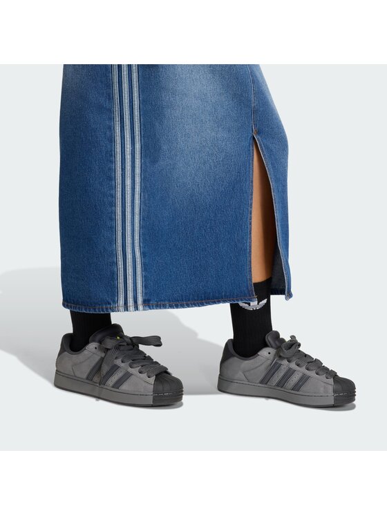 adidas adidas Spódnica jeansowa 159757 Błękitny Regular Fit