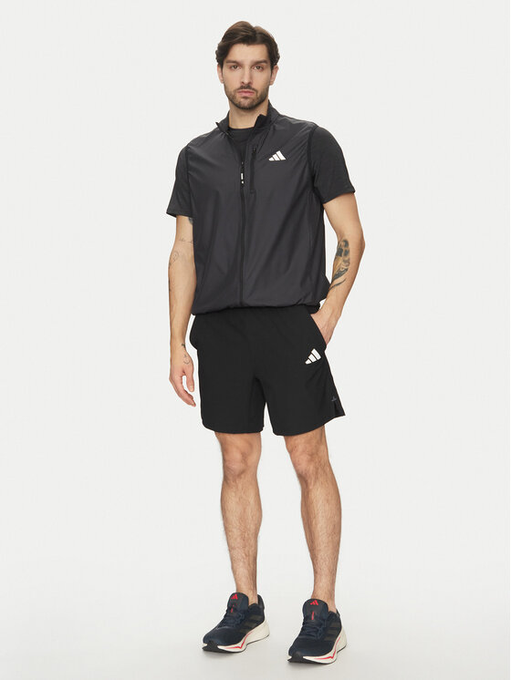 adidas adidas Pantaloncini sportivi Gym+ JC5244 Nero Slim Fit