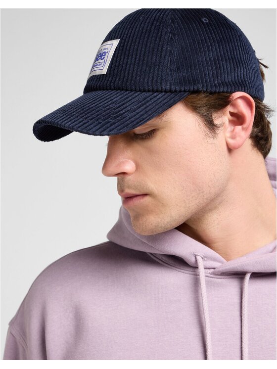 Lee Lee Sukienka CORD WORKWEAR CAP Niebieski