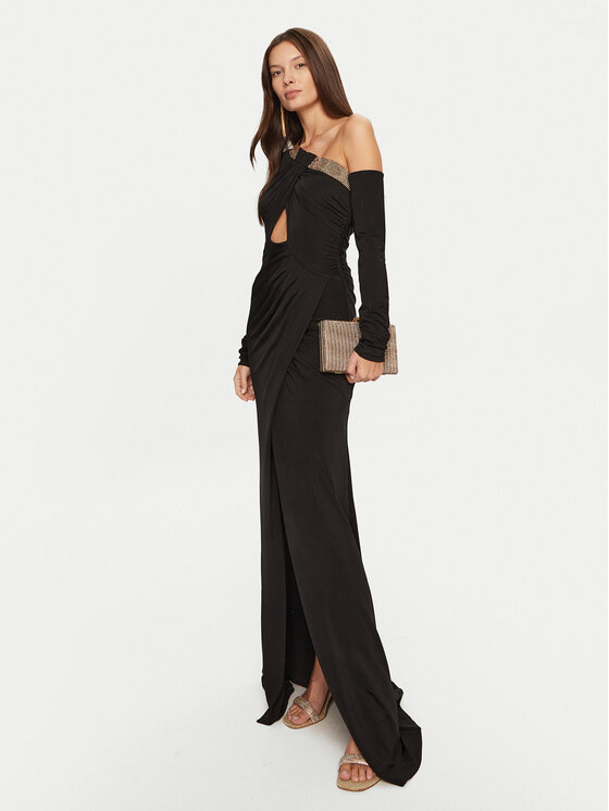 Babylon Babylon Õhtune kleit S00821 Must Regular Fit