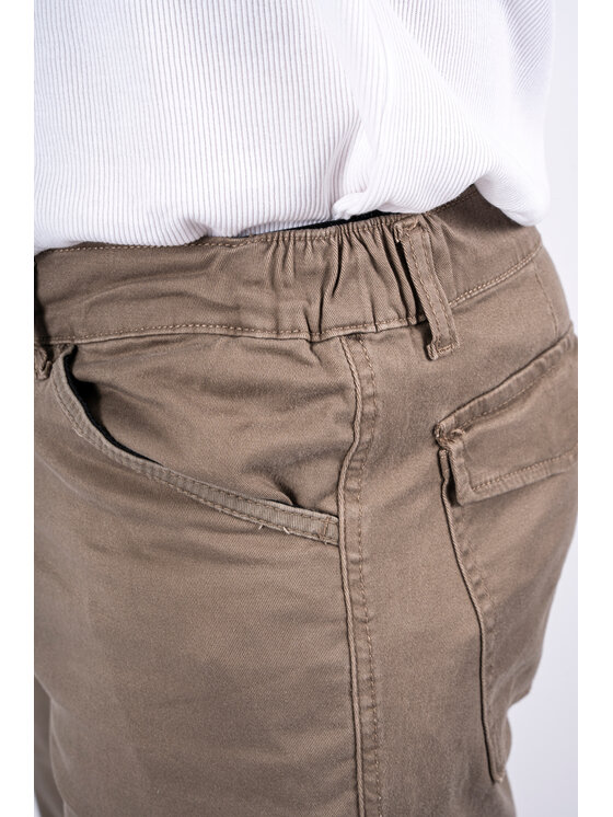 Marcus Marcus Pantaloni di tessuto Jeremy Cargo Marrone Regular Fit