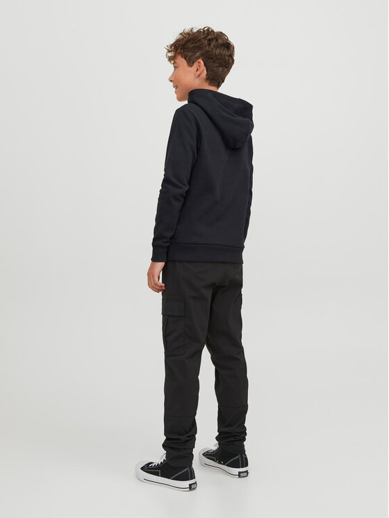 Jack&Jones Junior Jack&Jones Junior Majica dugih rukava 12237210 Crna Regular Fit