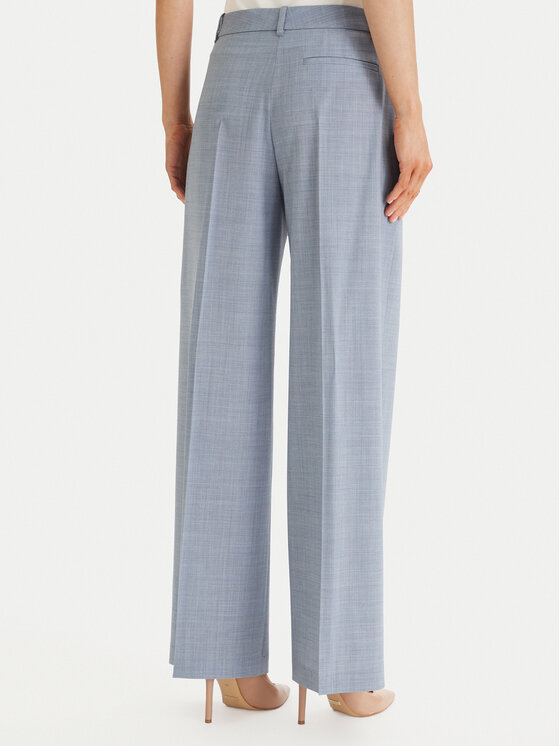 BOSS BOSS Pantaloni di tessuto Tiana 4 50554965 Blu scuro Regular Fit