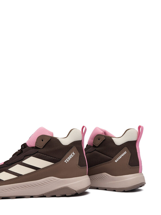 adidas adidas Trekking čevlji Terrex Anylander Mid Climaproof Junior Hiking Shoes KJ2665 Rjava
