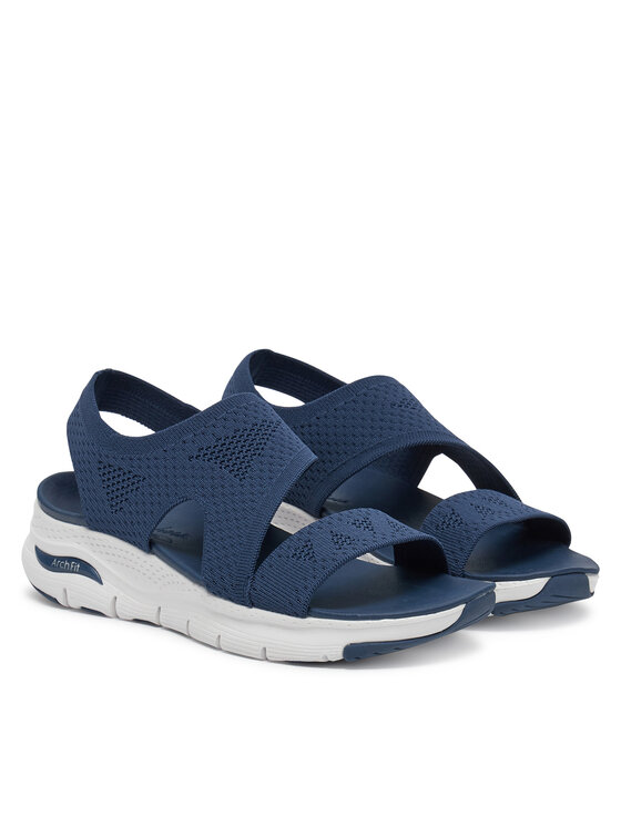 Skechers Skechers Sandali Arch Fit-Brightest Day 119458/NVY Mornarsko modra