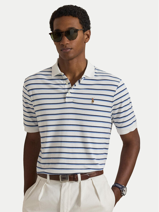 Polo Ralph Lauren Polo Ralph Lauren Polokošeľa 710974586500 Biela Custom Slim Fit