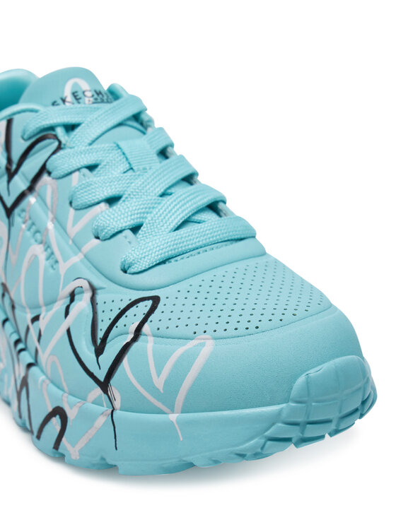 Skechers Skechers Снікерcи Uno Lite - Metallic Love 314067L/TQMT Голубий