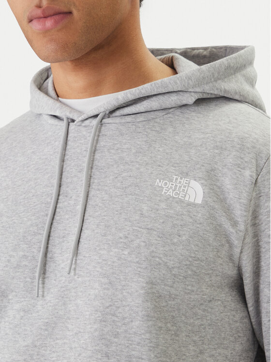 The North Face The North Face Bluza Simple Dome NF0A89FC Szary Regular Fit