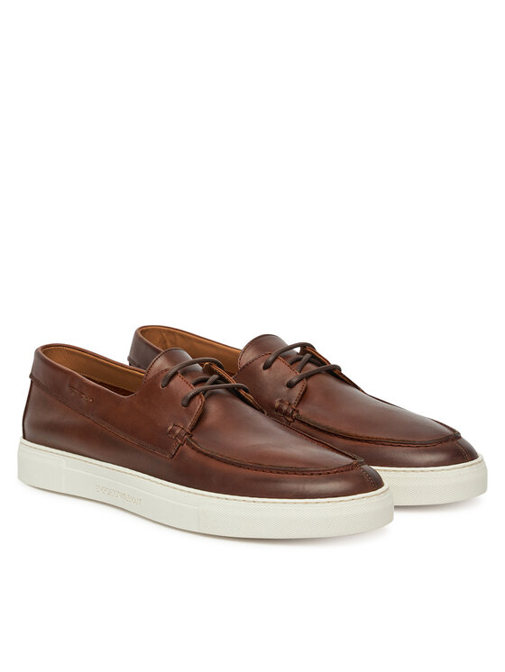Emporio Armani Emporio Armani Półbuty X4X662 XF849 00257 Brązowy
