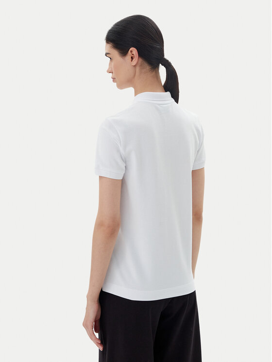EA7 Emporio Armani EA7 Emporio Armani Тениска с яка и копчета 7W000030 AF12450 U0002 Бял Regular Fit