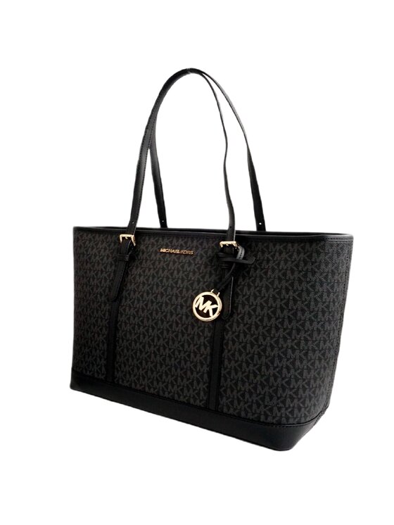 MICHAEL Michael Kors Borsetta TOREBKA SHOPPER JET SET TRAVEL Nero Modivo
