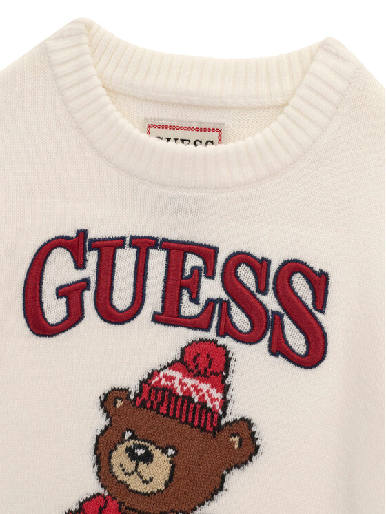 Guess Guess Pullover N6BR03 Z1393 Creme Regular Fit