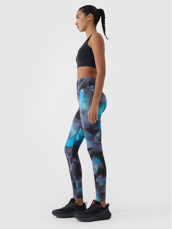 4F 4F Legginsy MULTI ACTIVE Kolorowy Slim Fit