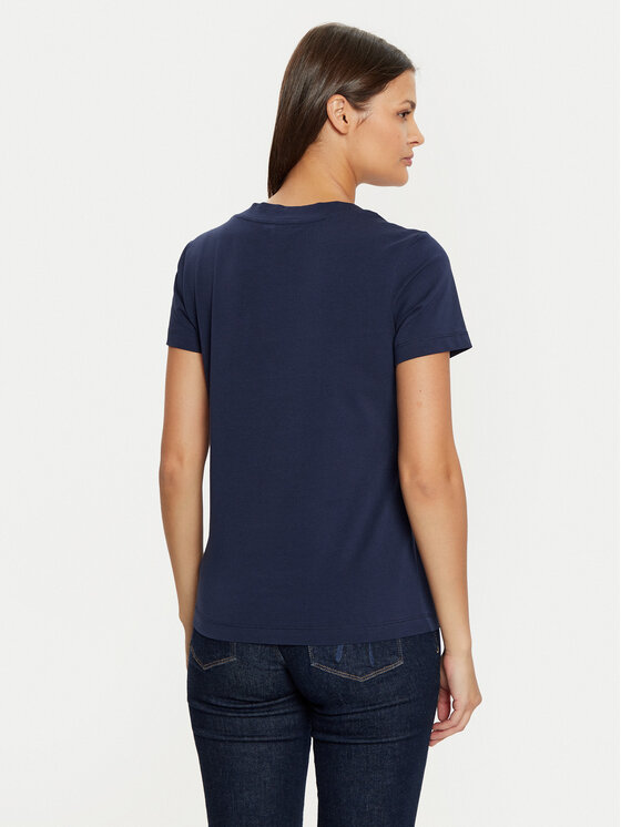 Marciano Guess Marciano Guess Tričko 5RGI03 6008A Tmavomodrá Regular Fit