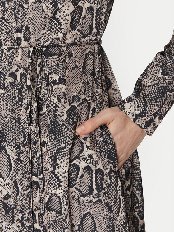 JOOP! JOOP! Ежедневна рокля D58Darlina 10018881 30045429 Сив Regular Fit