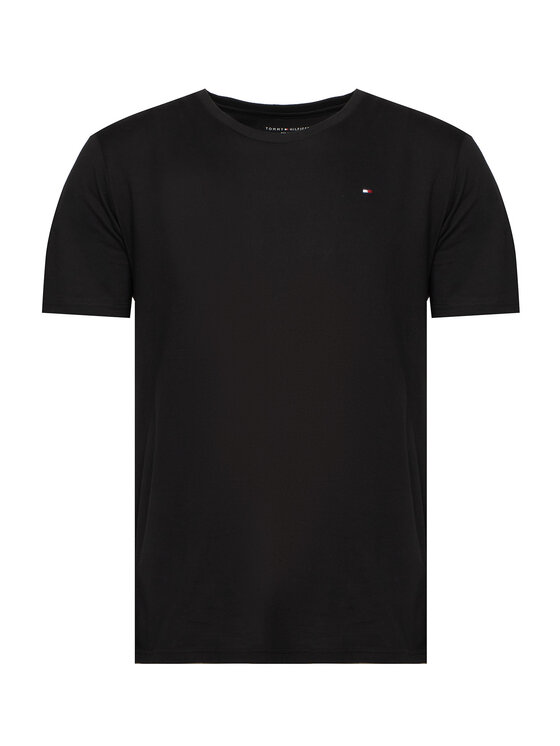 Tommy Hilfiger Tommy Hilfiger Marškinėlių komplektas UM0UM03379 Juoda Regular Fit