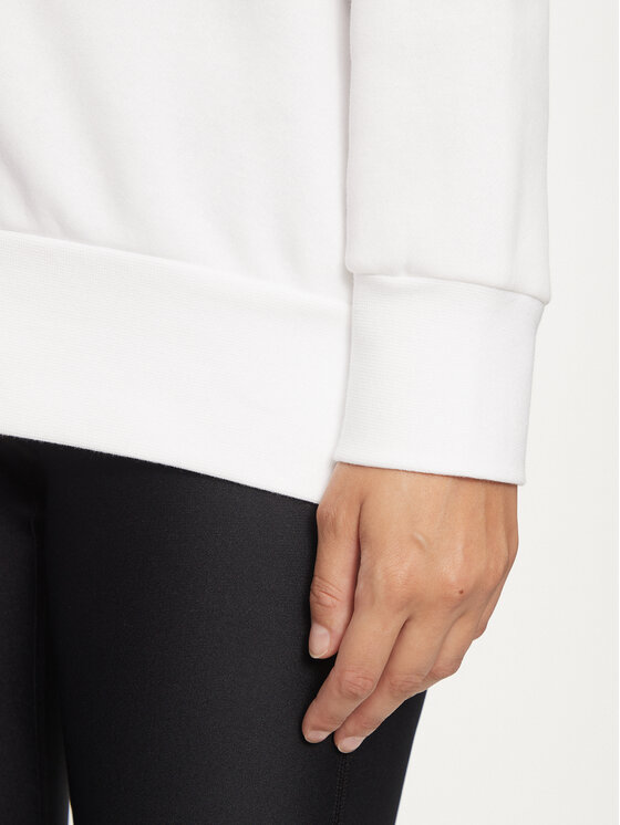 Under Armour Under Armour Pulóver Essential 1379475 Fehér Loose Fit