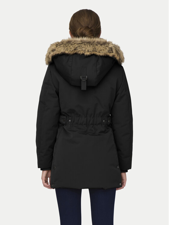 ONLY ONLY Parka New Priska 15300627 Czarny Regular Fit