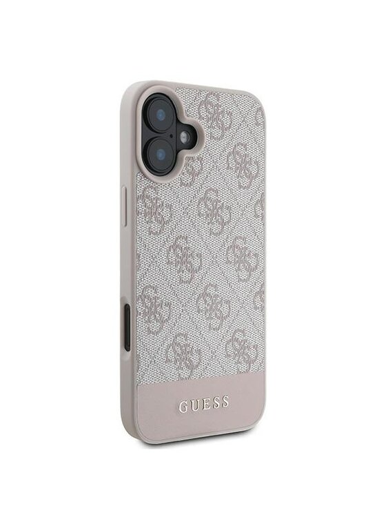 Guess Guess Etui na telefon Apple iPhone 16 Plus Różowy