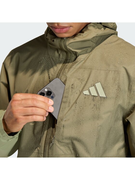adidas adidas Kurtka outdoor 162109 Zielony Regular Fit