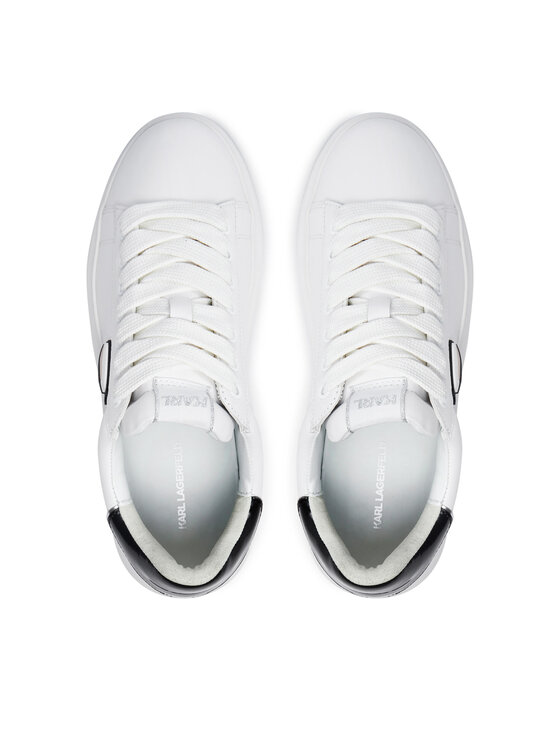 KARL LAGERFELD KARL LAGERFELD Laisvalaikio batai KL57530 Balta