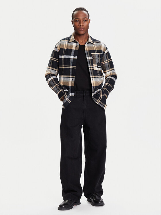 Karl Lagerfeld Jeans Karl Lagerfeld Jeans Cămașă A4M16004 Maro Regular Fit