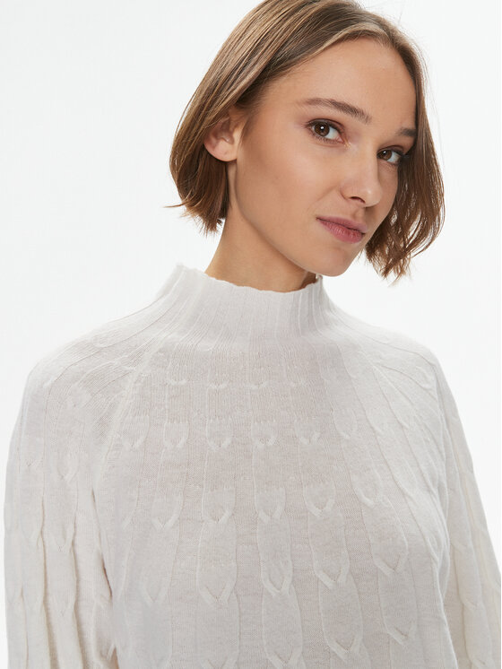 Marella Marella Sweter Kartal 2333660736200 Biały Regular Fit