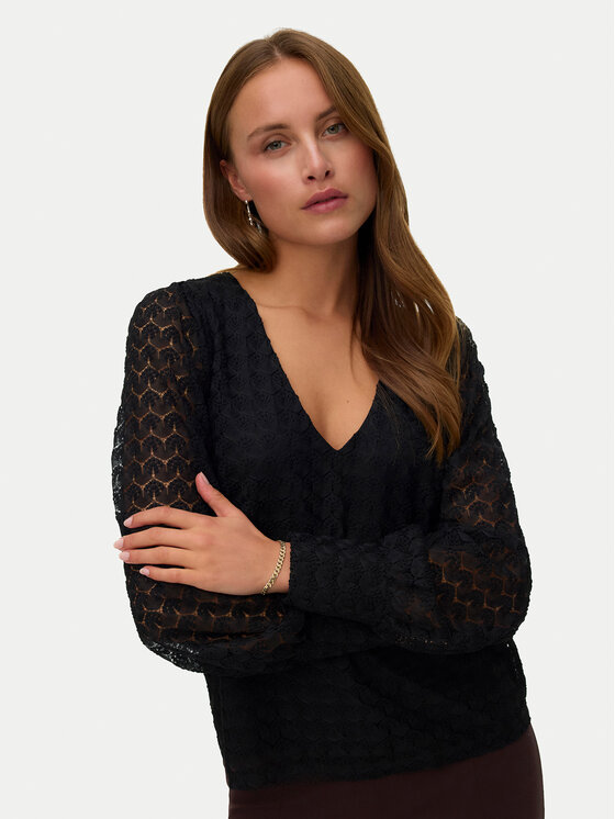 Vero Moda Vero Moda Halenka Vmbecca 10336137 Černá Regular Fit