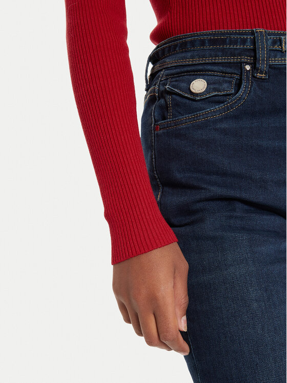 Morgan Morgan Πουλόβερ 201-MBANBI.N Κόκκινο Slim Fit