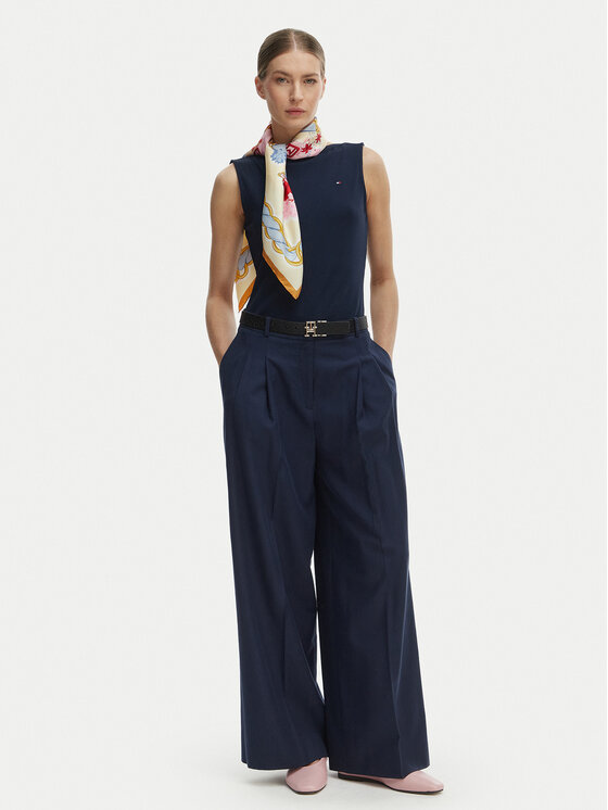 Tommy Hilfiger Tommy Hilfiger Topiņš WW0WW47807 Tumši zils Slim Fit