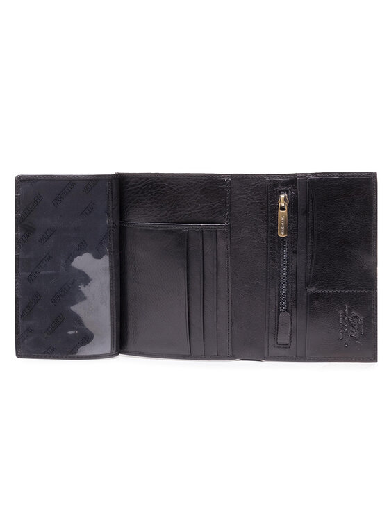Portafoglio grande da uomo 21-1-033-10 Nero