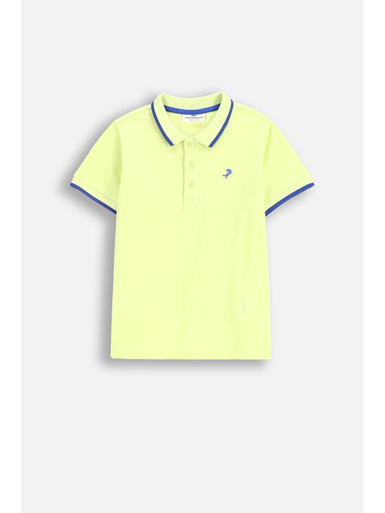 Coccodrillo Coccodrillo Polo WC5143601MBK-030 Żółty Regular Fit