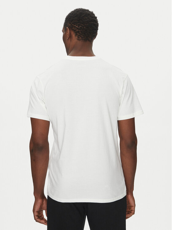 Quiksilver Quiksilver Tricou EQYZT08042 Alb Regular Fit