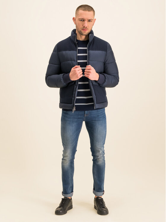 MICHAEL Michael Kors MICHAEL Michael Kors Žieminė striukė Quilted CF92EAS4LH Tamsiai mėlyna Regular Fit