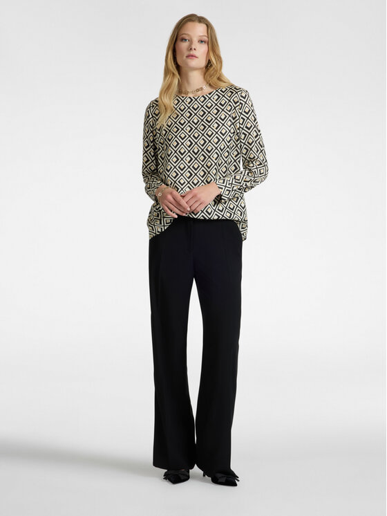 Elena Mirò Elena Mirò Blusa 2127P000163N001 Nero Regular Fit