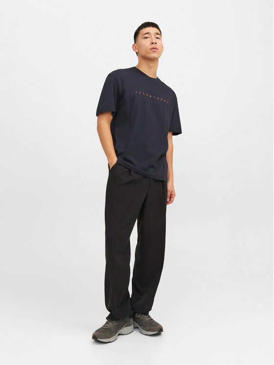 Jack&Jones Jack&Jones T-Shirt Star 12234746 Σκούρο μπλε Relaxed Fit
