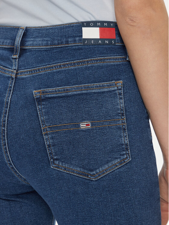 Tommy Jeans Tommy Jeans Blugi Sylvia DW0DW17147 Albastru Skinny Fit