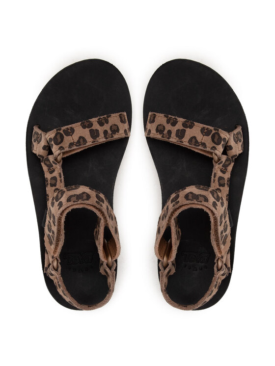 Teva Teva Sandalen W Midform Universal Leopard 1119070 Braun